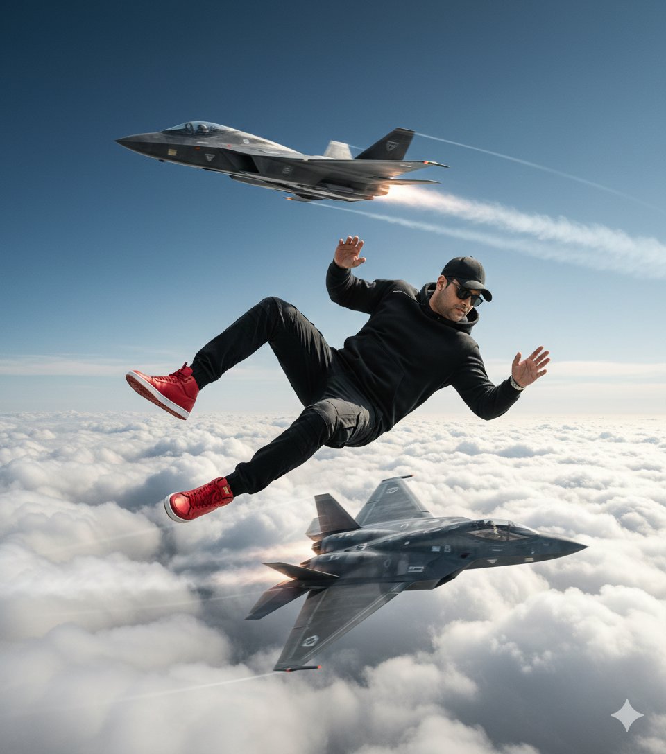 Game Asset - Ultra-Realistic Cinematic Scene of Floating in Mid-Air โ output 1