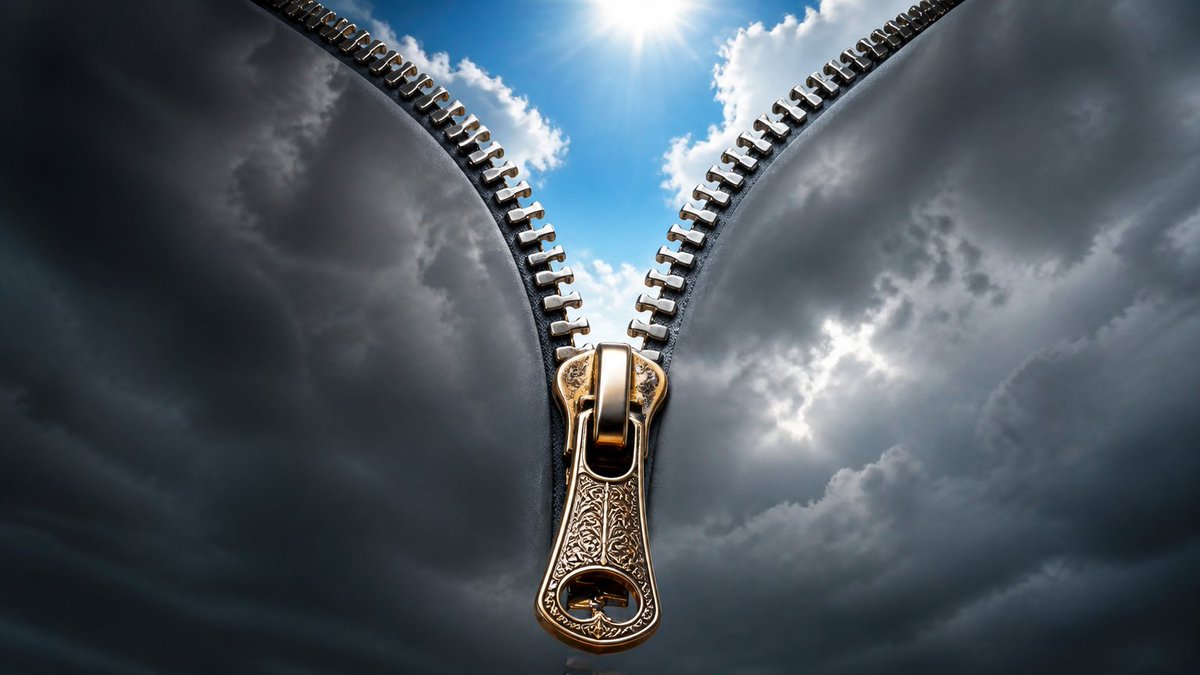 Product Marketing - Giant Steel Zipper Sky Ad — output 1