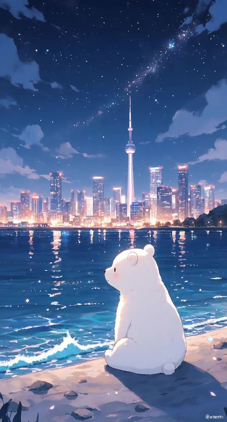 Comic / Storyboard - Whimsical Animal at Night — output 1