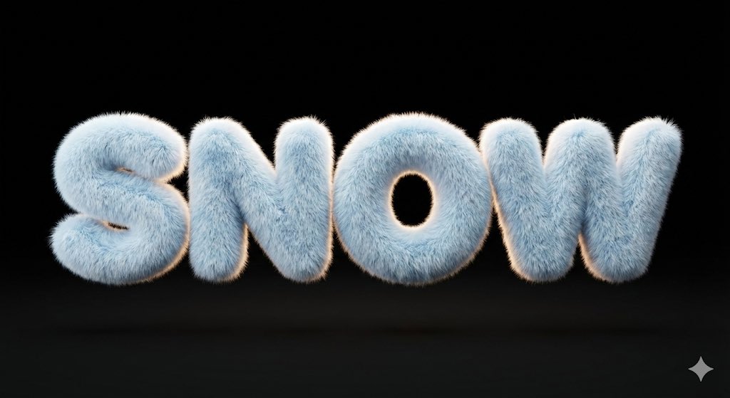 3D Fluffy Logo Transformation — output 1