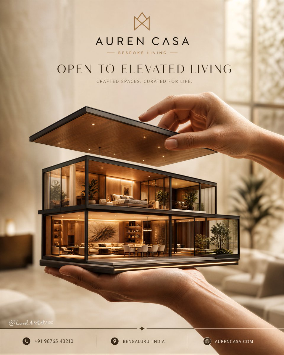 Product Marketing - Luxury Real Estate Sales Poster — output 1
