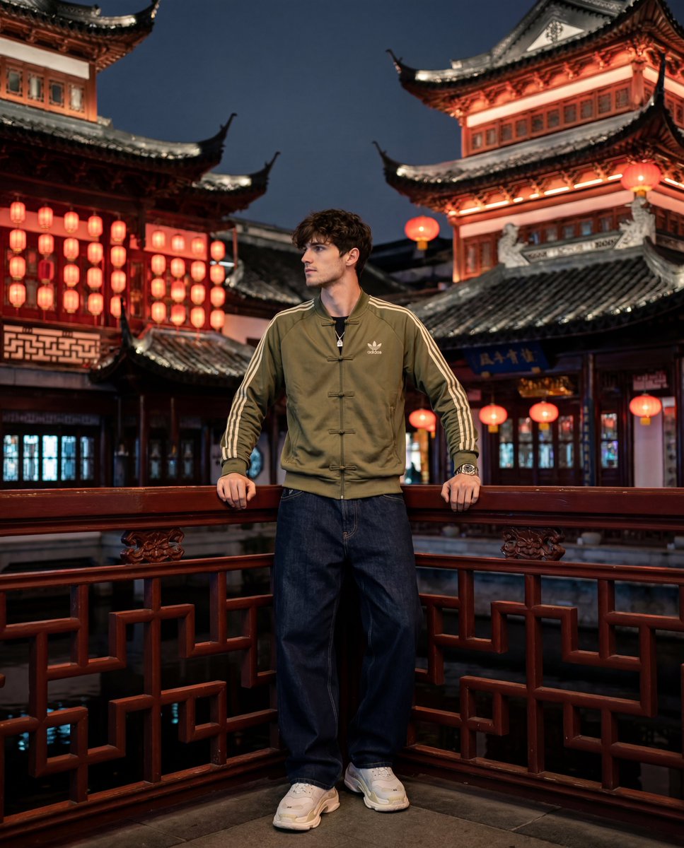 Social Media Post - Yu Garden Adidas Fashion Portrait — output 1