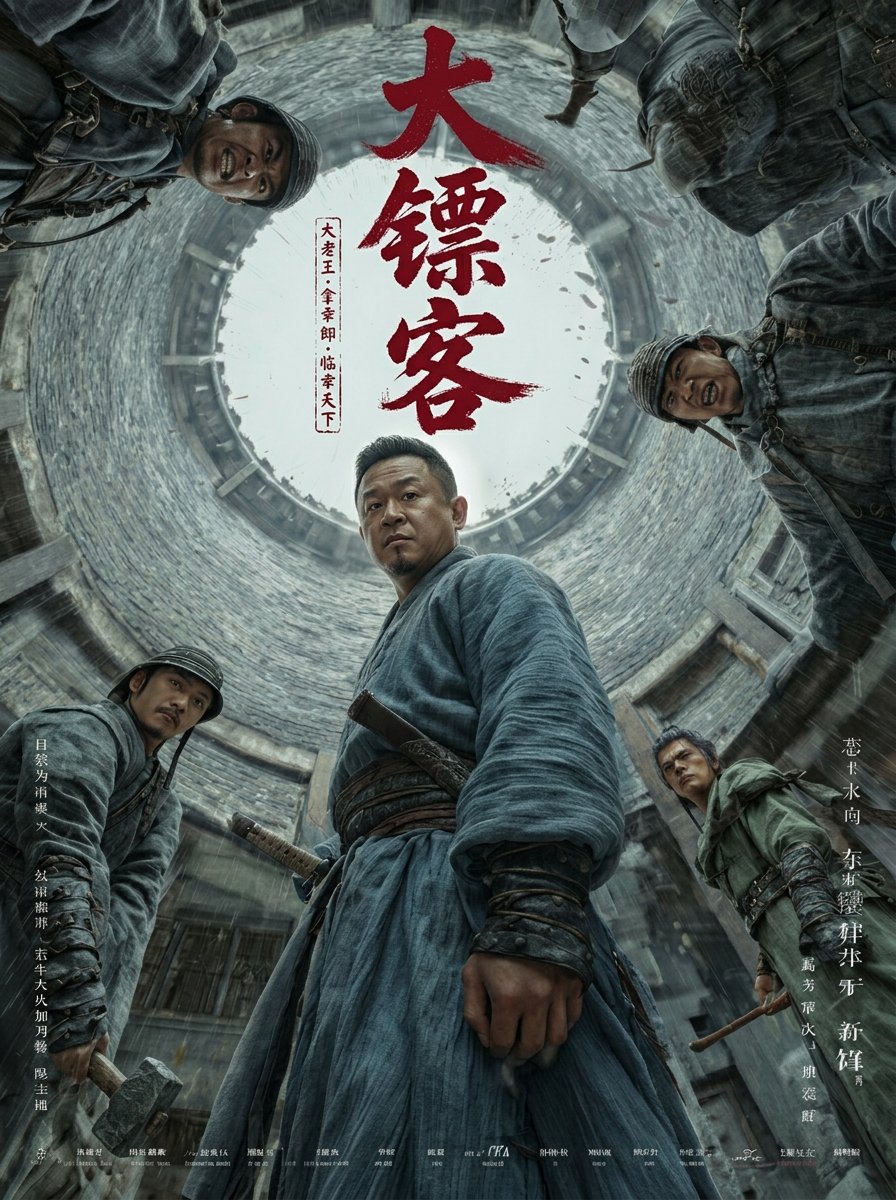 Poster / Flyer - Epic Wuxia Movie Poster Prompt (Nano Banana 2 vs Pro) — output 1