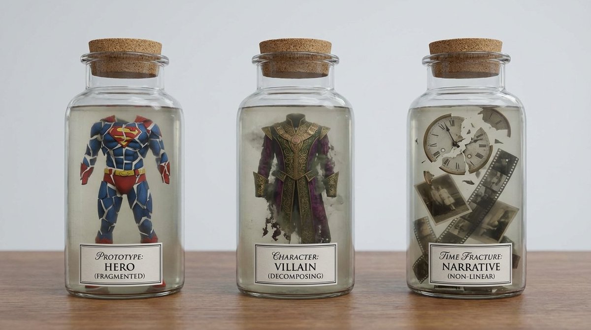 Conceptual Frame: Absurd Specimen Jar Study — output 1