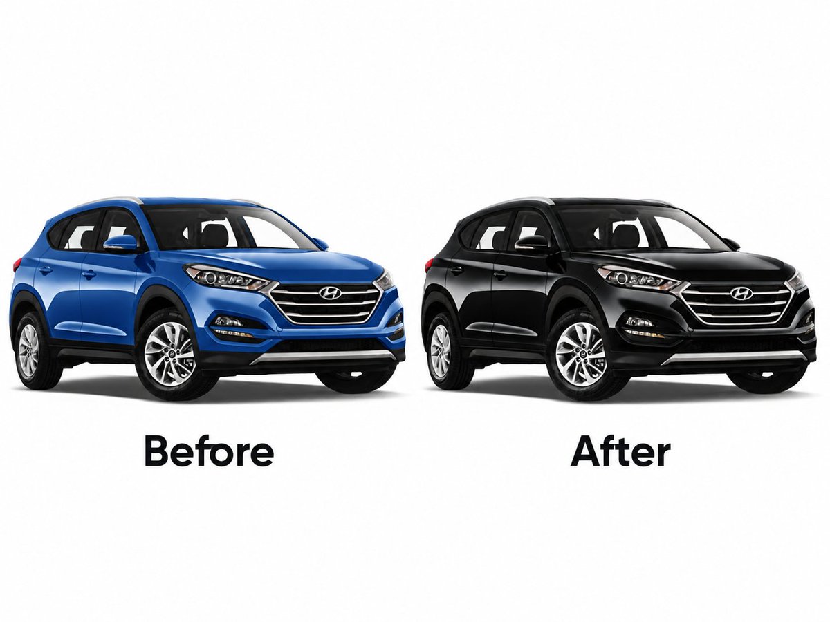 Product Marketing - One-Prompt Object Recolor Transformation — output 1