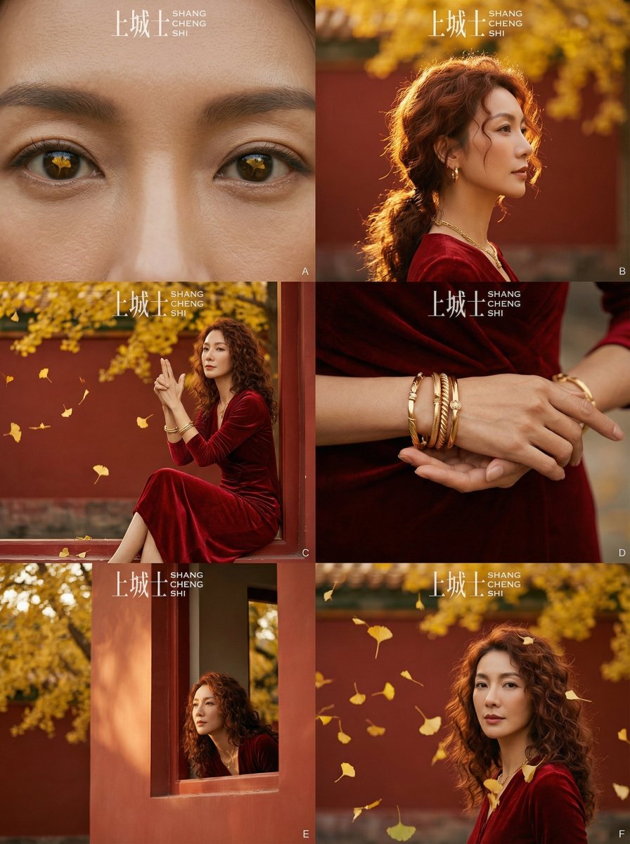 Cinematic Chinese Style Fashion Editorial (Shang Cheng Shi) — output 1