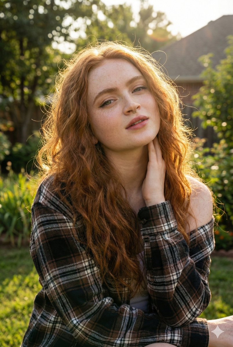 Profile / Avatar - Photorealistic Portrait with Golden Hour Backlighting — output 1