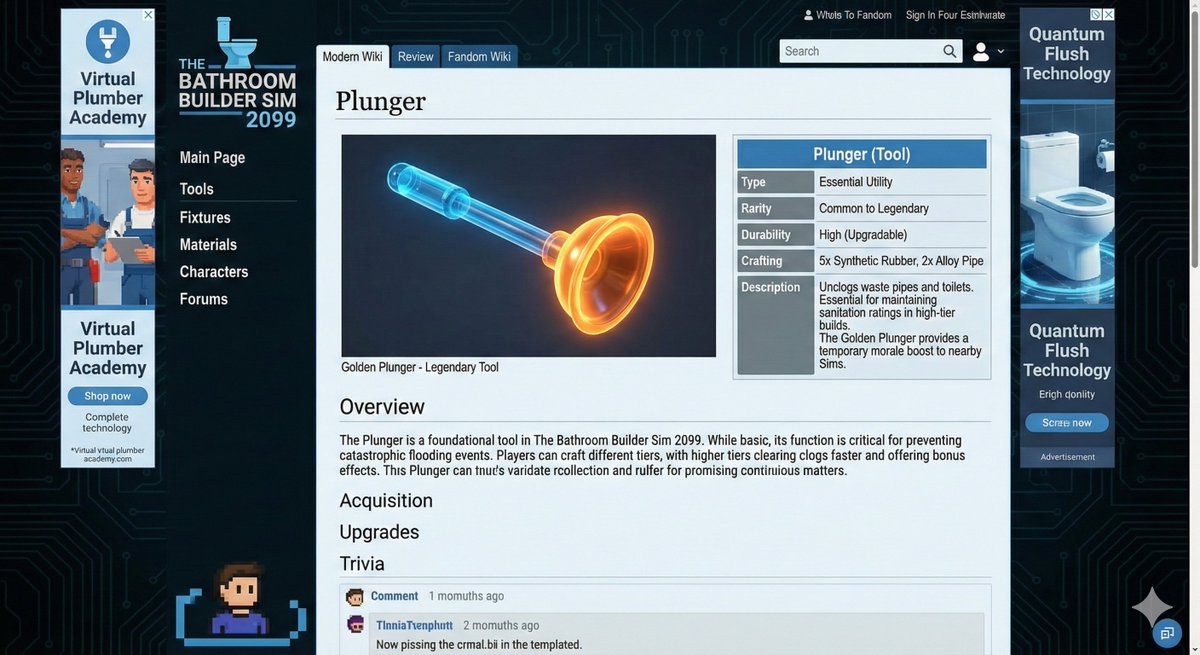Video Game Wiki Style Plunger — output 1