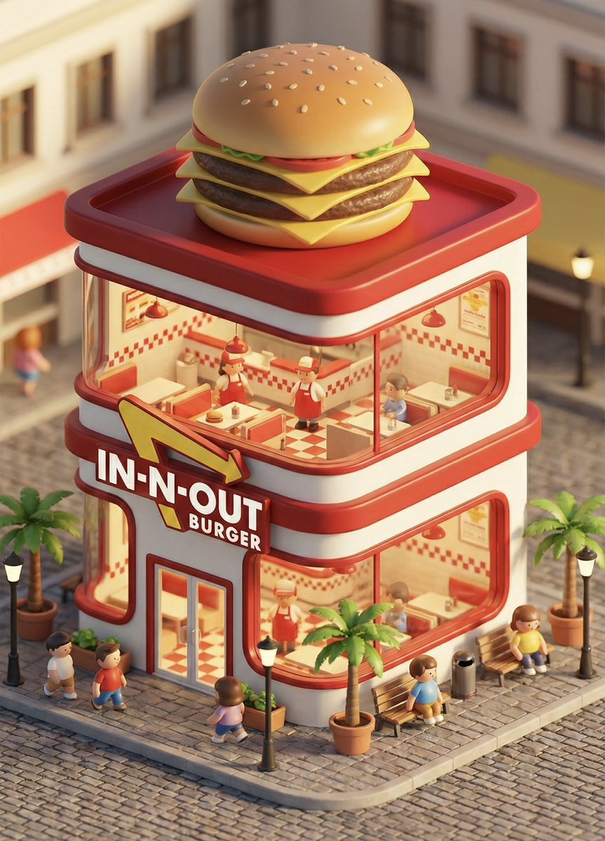 3D chibi concept store brand prompt — output 1