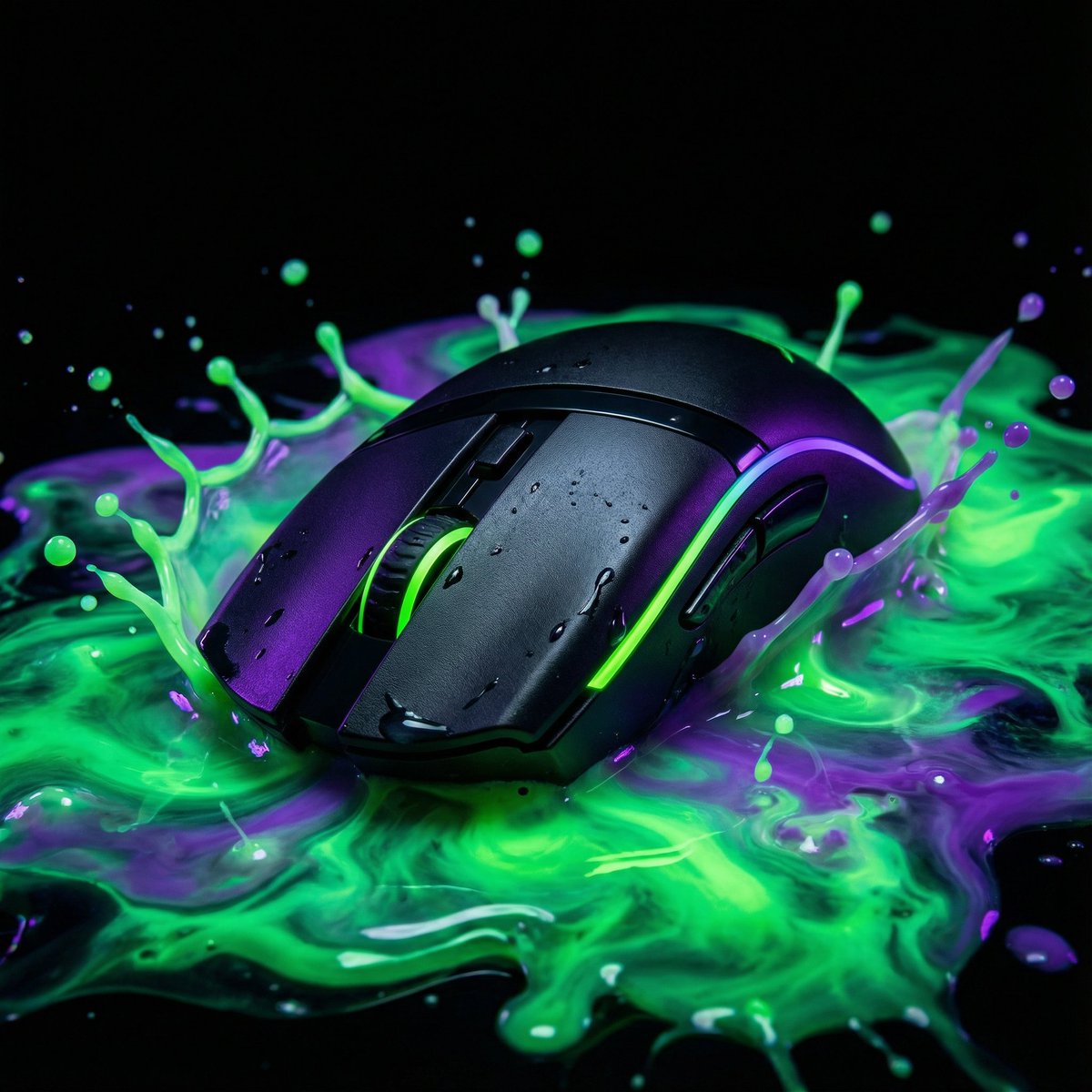 E-commerce Main Image - Bioluminescence Product Splash Advertisement — output 1