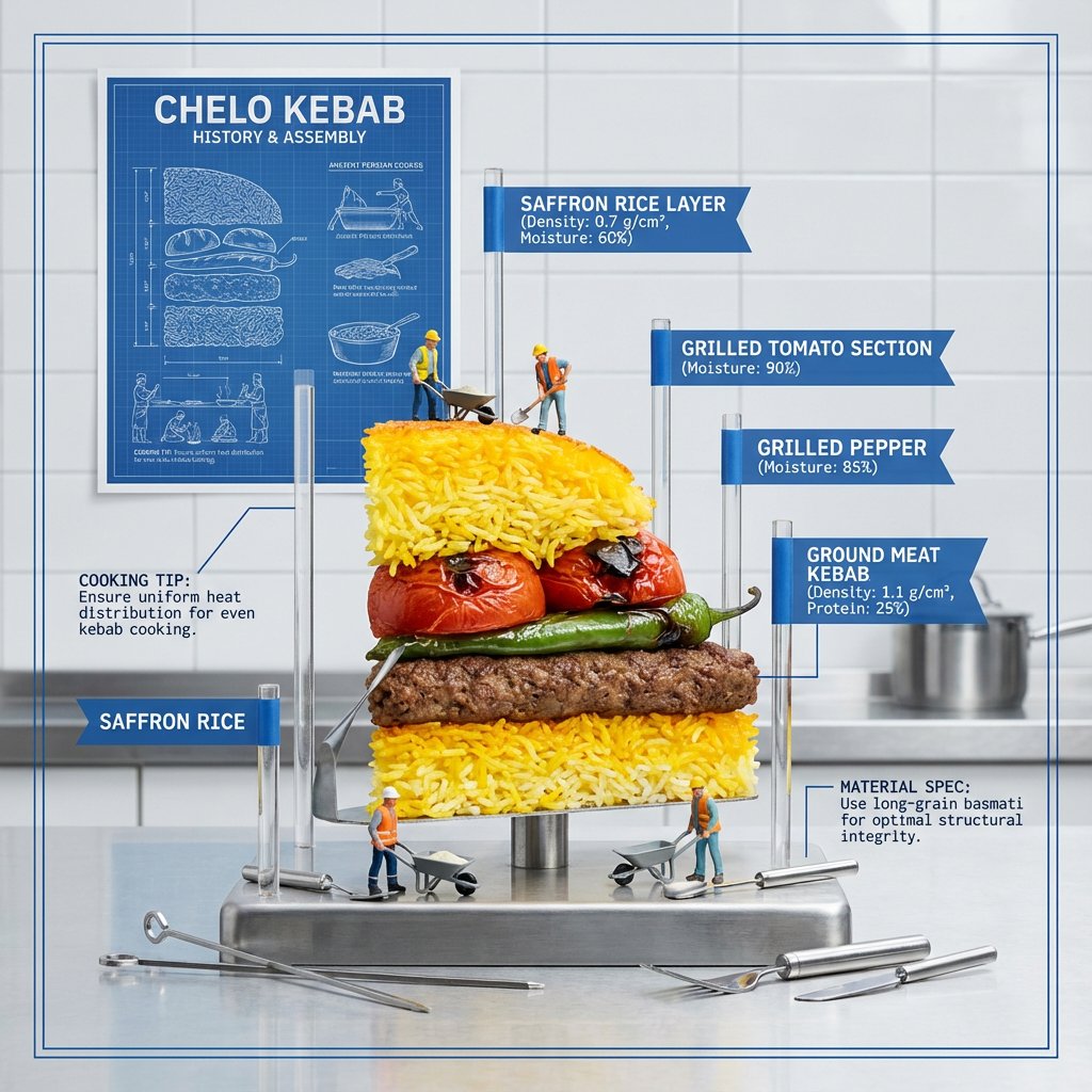 Infographic / Edu Visual - Exploded Food Diagram Technical Photography Prompt — output 1