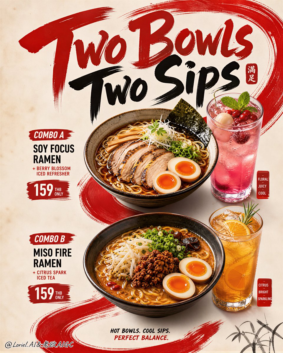 Product Marketing - Premium Ramen Restaurant Poster — output 1