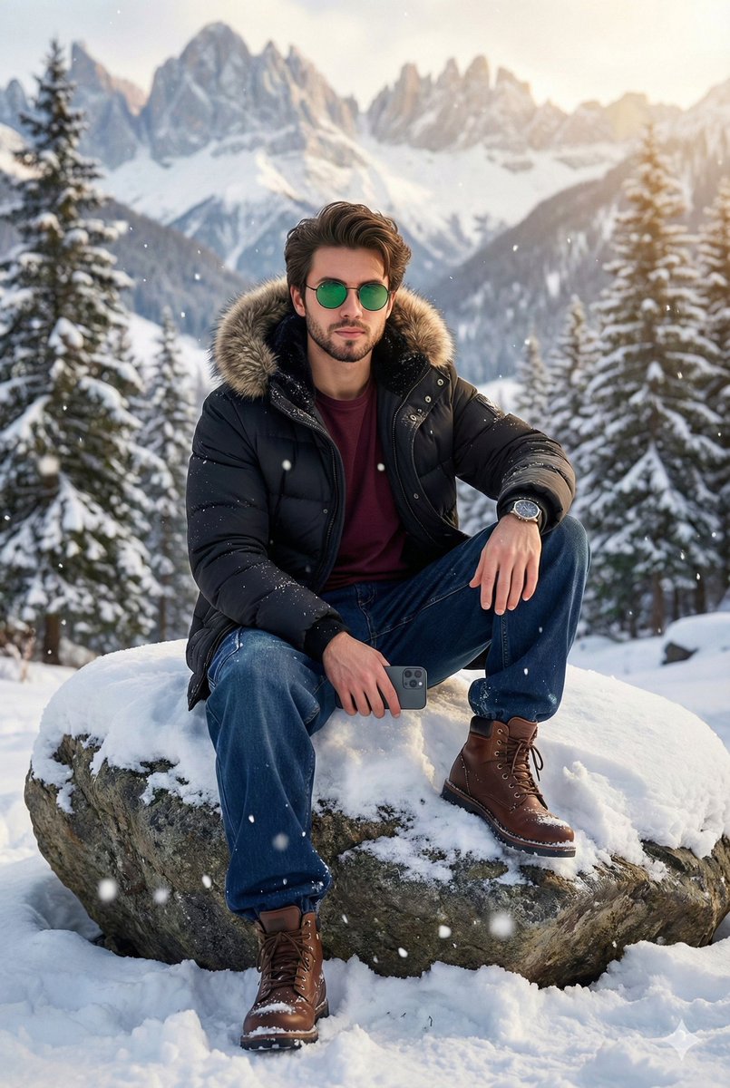 8K Cinematic Winter Portrait in Jammu & Kashmir — output 1