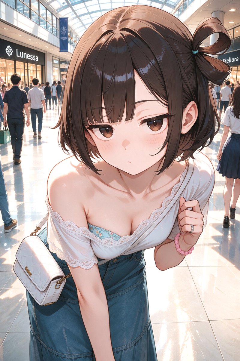 Social Media Post - Anime Mall Fashion Portrait — output 1