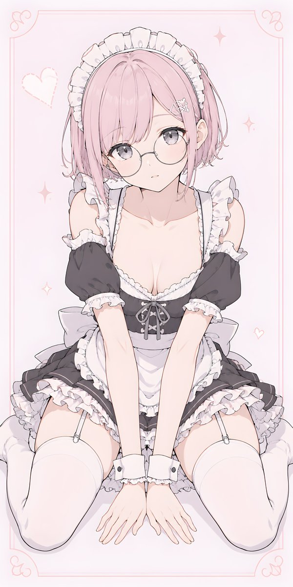 Profile / Avatar - Pastel Anime Maid Senpai — output 1