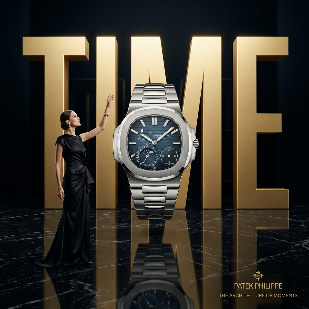 Product Marketing - Cinematic Luxury Watch Advertisement Prompt — output 1