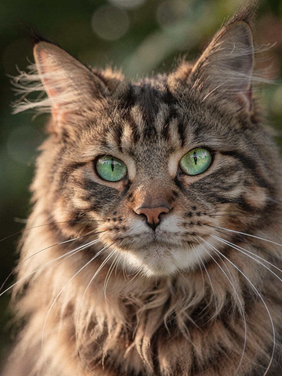 Hyper-Realistic Maine Coon Portrait — output 1