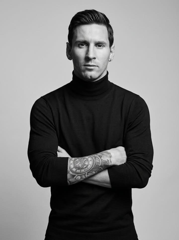 Product Marketing - Athletic Man Monochrome Studio Portrait — output 1