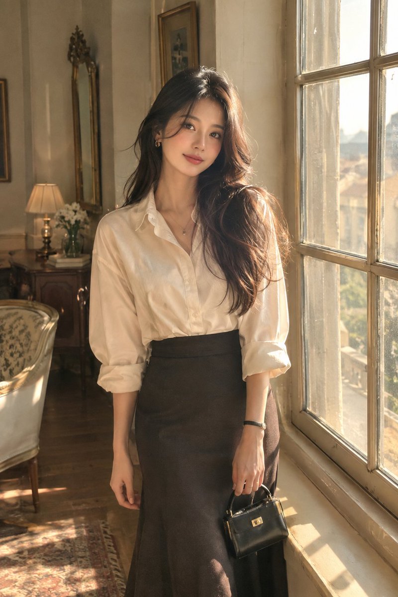 Product Marketing - Photorealistic Vintage Window Portrait — output 1