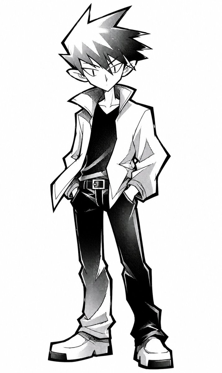 Profile / Avatar - Angular Manga Character Redesign — output 1