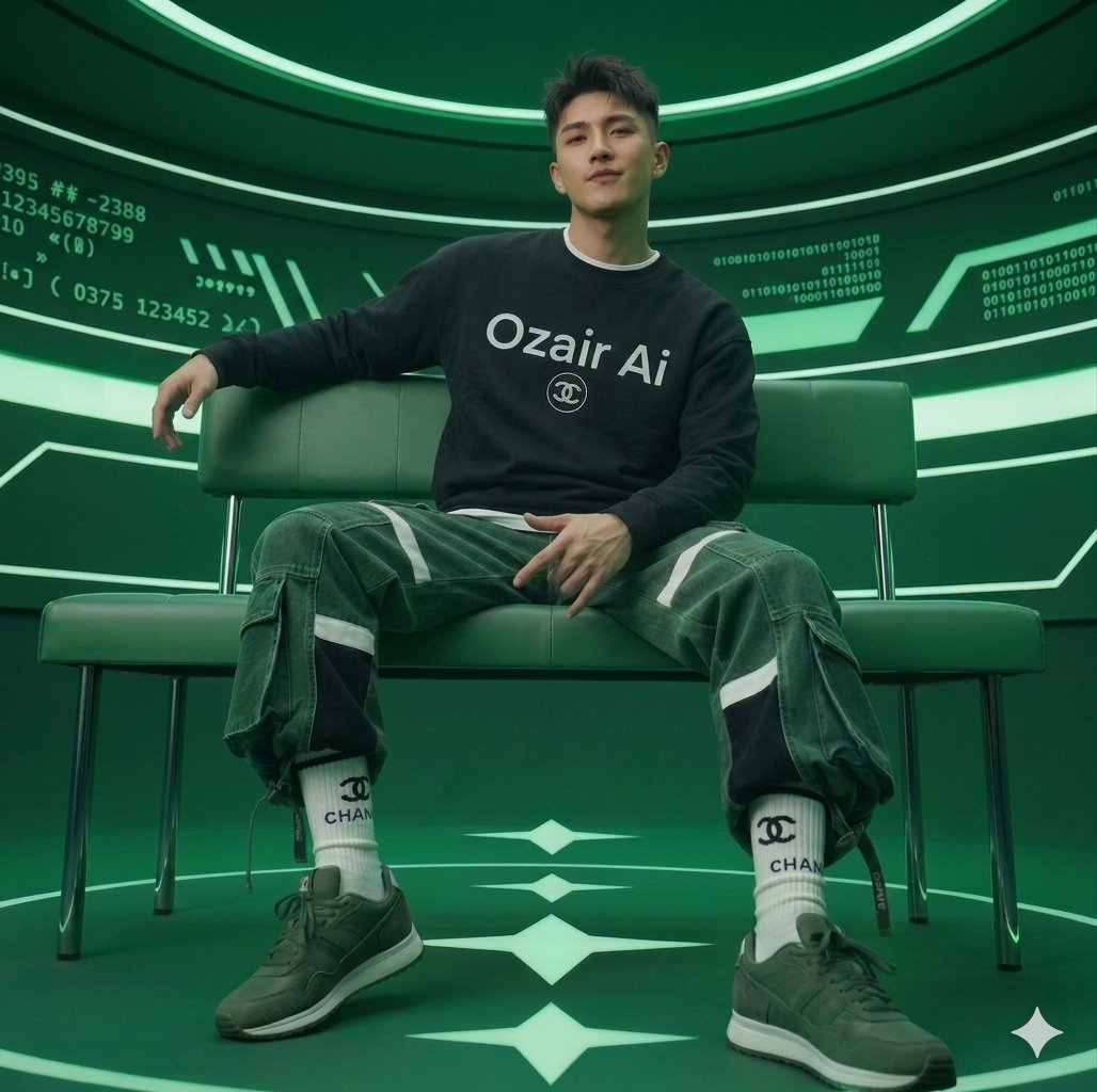 Game Asset - Futuristic Studio Portrait — output 1