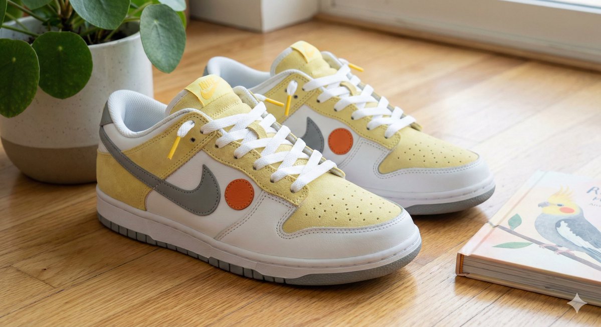 Cockatiel Model Sneakers Generated by Nano Banana Pro — output 1