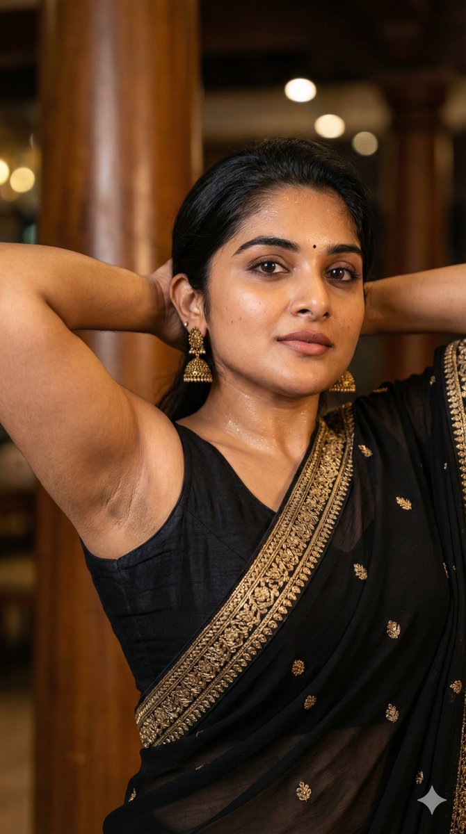 Hyper-Detailed Saree Portrait with Anatomical Realism Prompt — output 1
