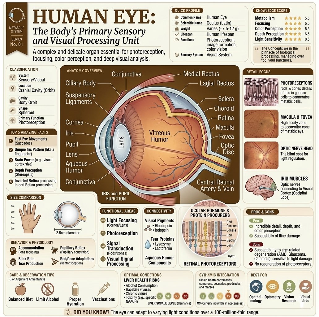 Infographic / Edu Visual - Human Eye and Ear Sensory Infographic — output 1