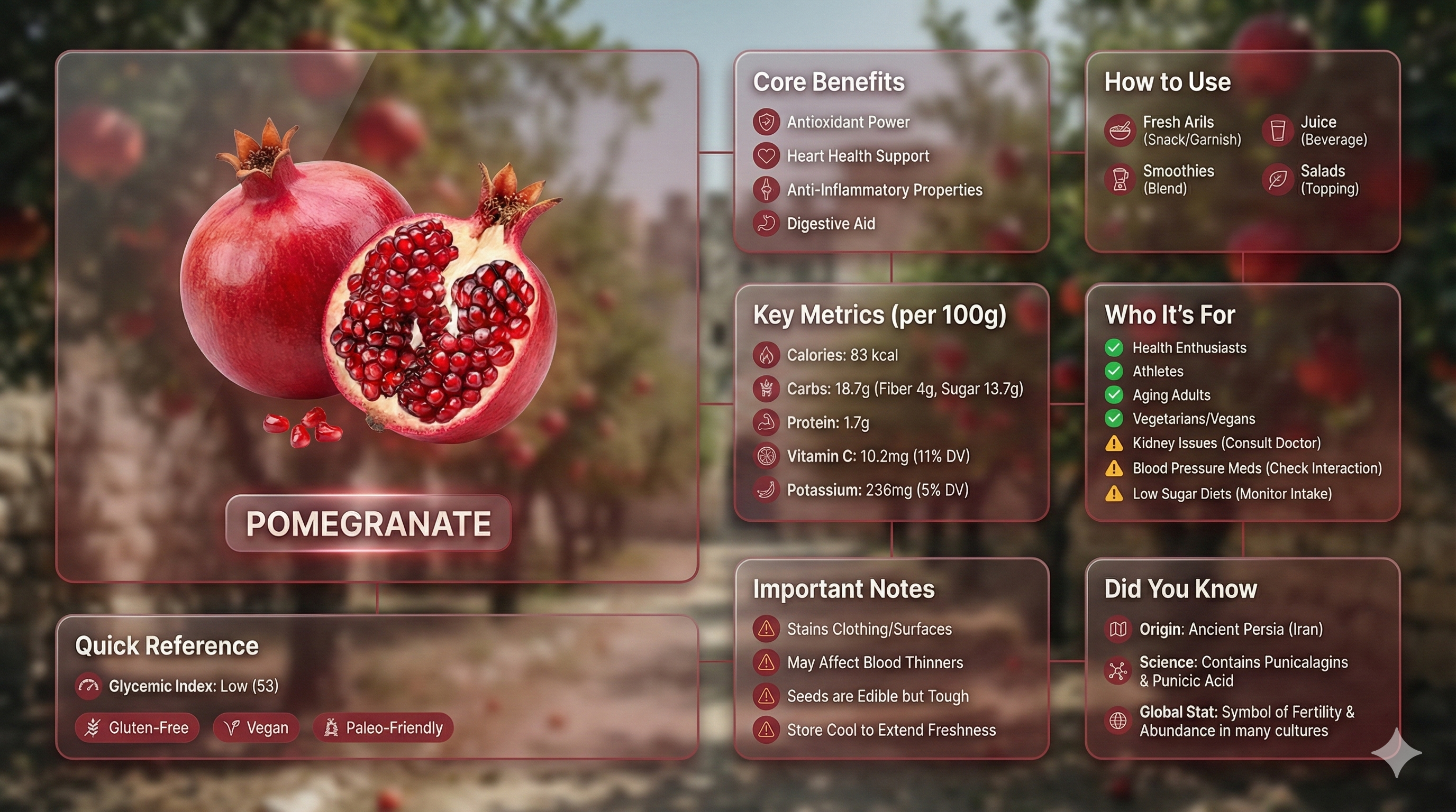 Premium liquid glass Bento grid product infographic with 8 modules — output 1
