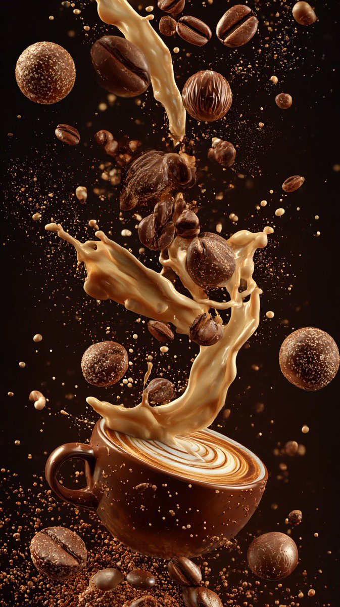 E-commerce Main Image - Ultra-Cinematic Coffee Splash Photography — output 1