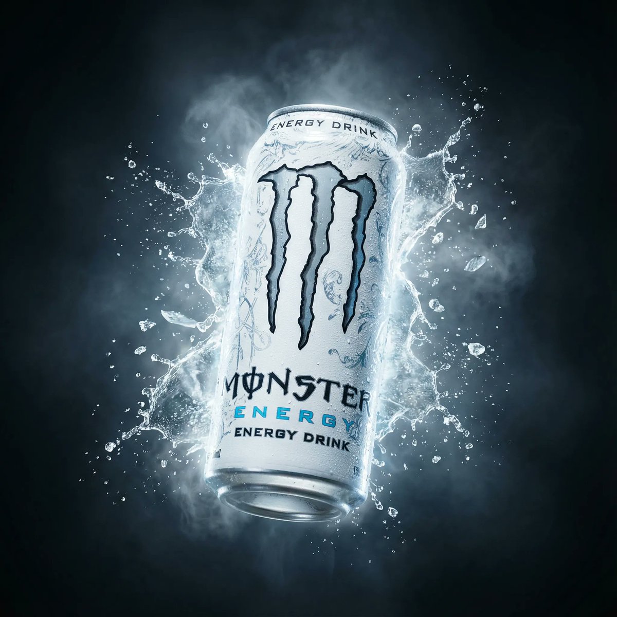 Hyper-Realistic Monster Energy Product Ad — output 1