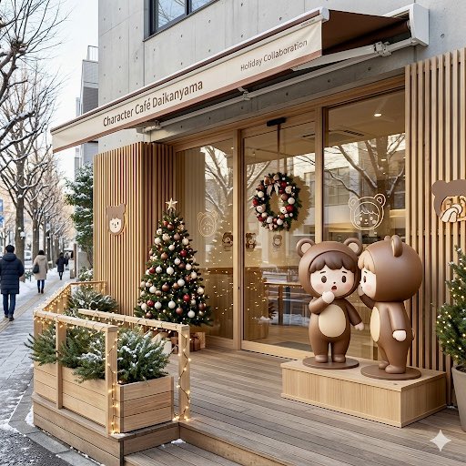 Daikan-yama Collaboration Cafe Generator (Christmas Theme) — output 1