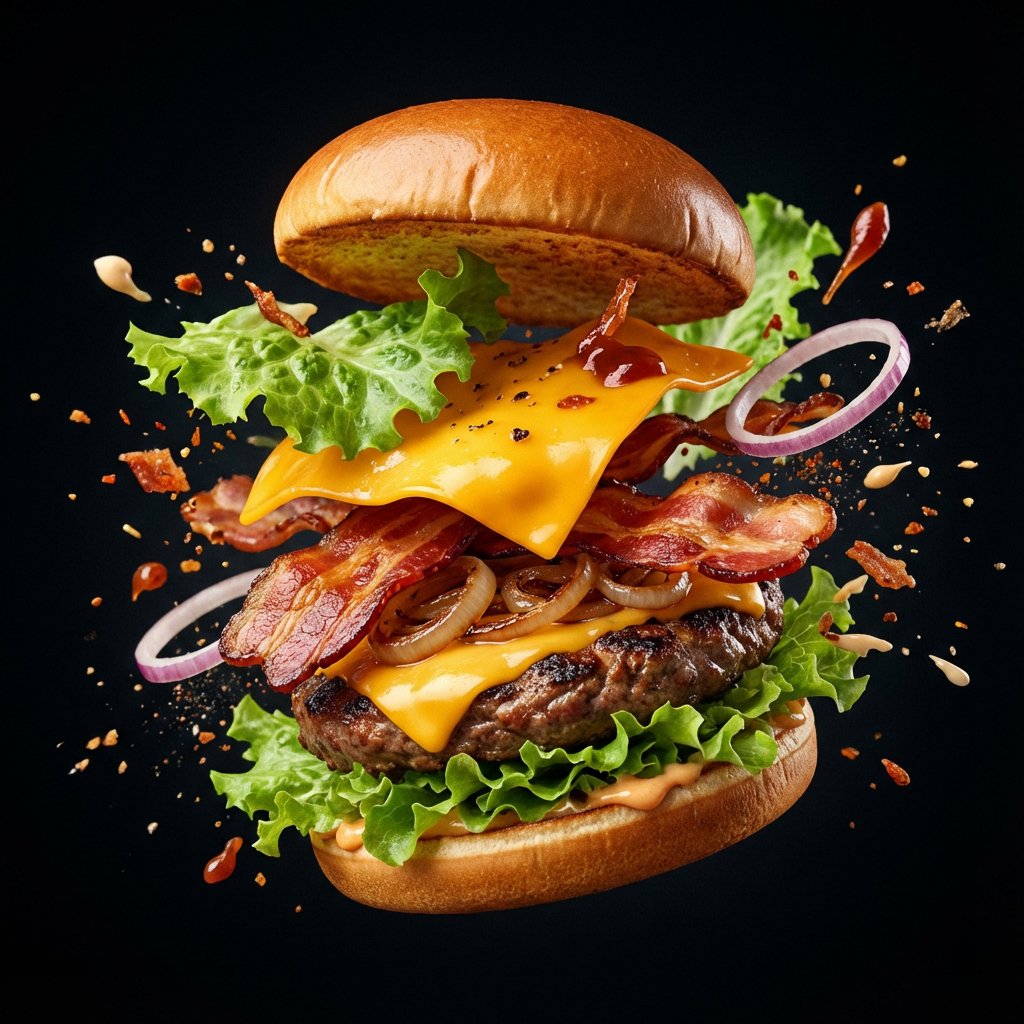 Product Marketing - Explosion Food Poster for Marketing — output 1