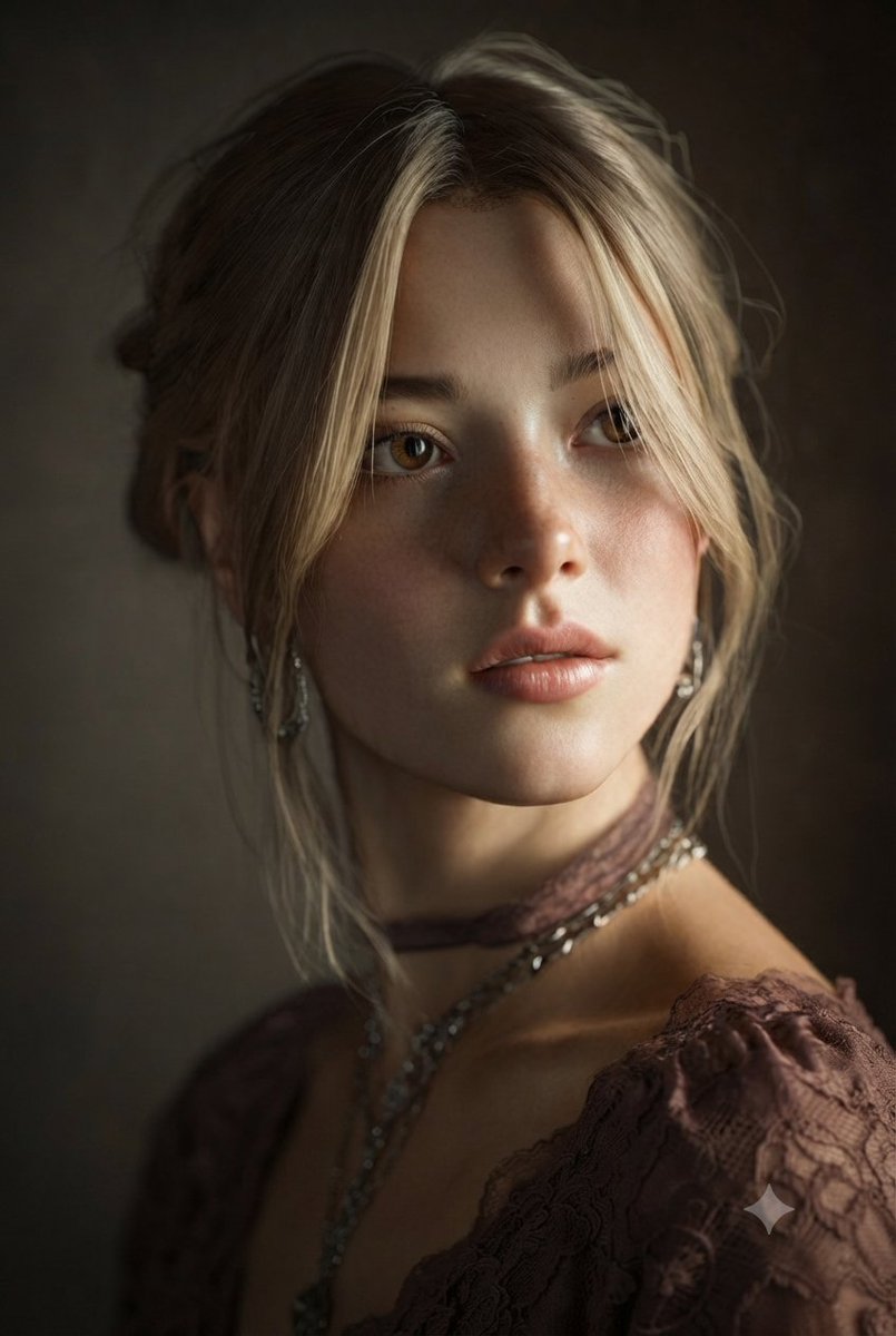 Profile / Avatar - Painterly Studio Portrait — output 1