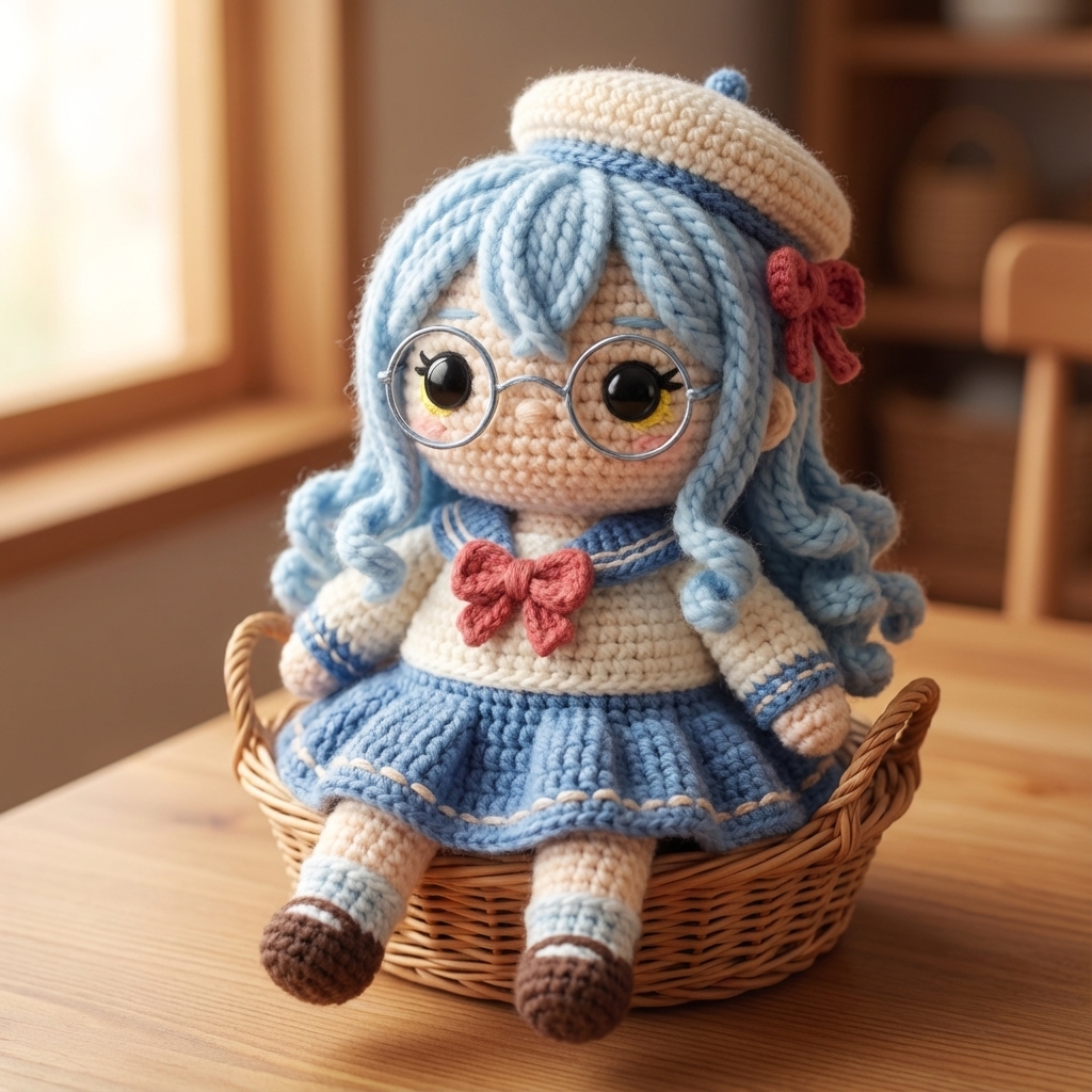 E-commerce Main Image - Amigurumi Style Conversion Prompt — output 1