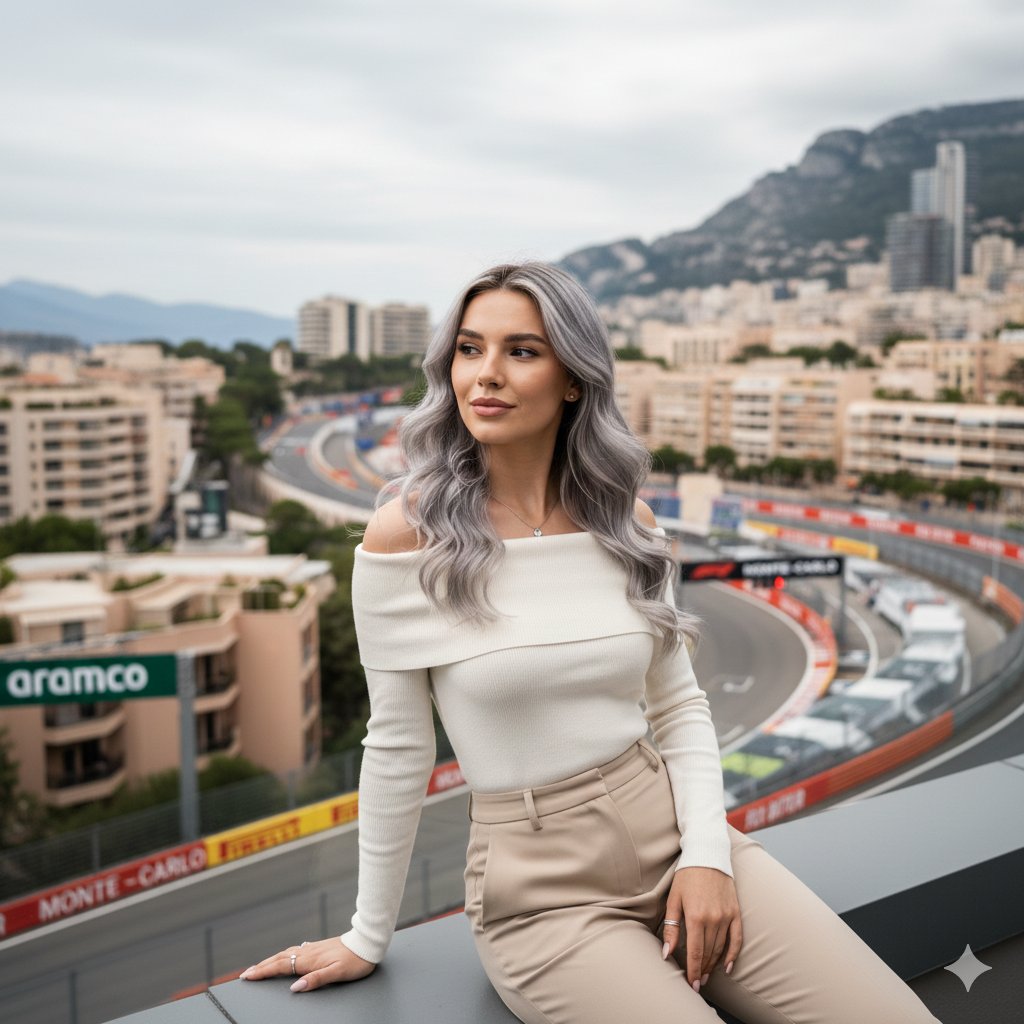 Product Marketing - Luxury Editorial Rooftop Portrait (Monaco) — output 1