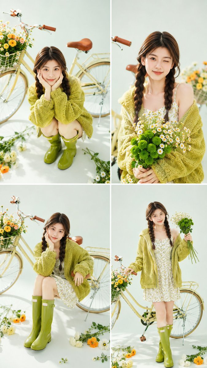Social Media Post - Spring Editorial Fashion Collage — output 1