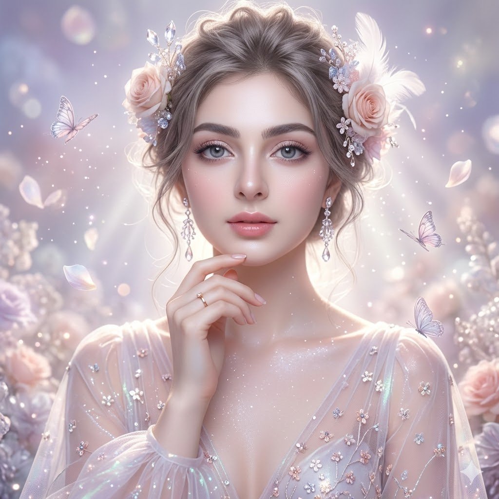 Profile / Avatar - Ultra-Realistic Ethereal Fantasy Portrait — output 1