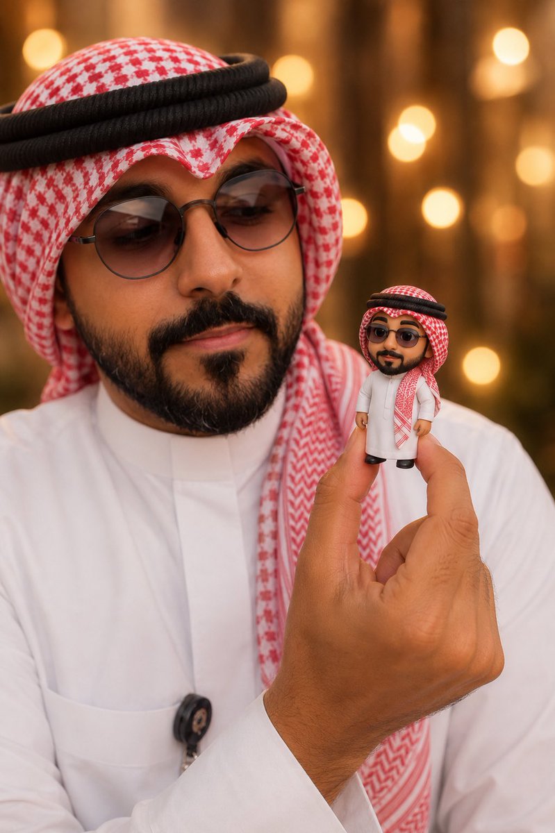 Profile / Avatar - Miniature Toy Self Portrait โ output 1