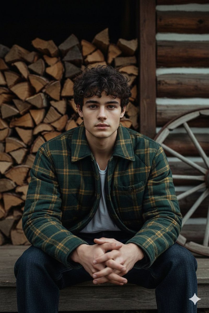 Rugged Heritage Wear Editorial Portrait — output 1