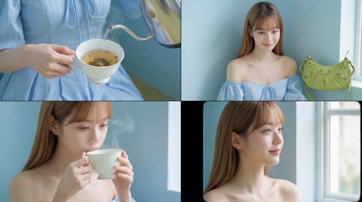 YouTube Thumbnail - Cinematic Tea Time Prompt (Shared for Image and Video Generation) — output 1