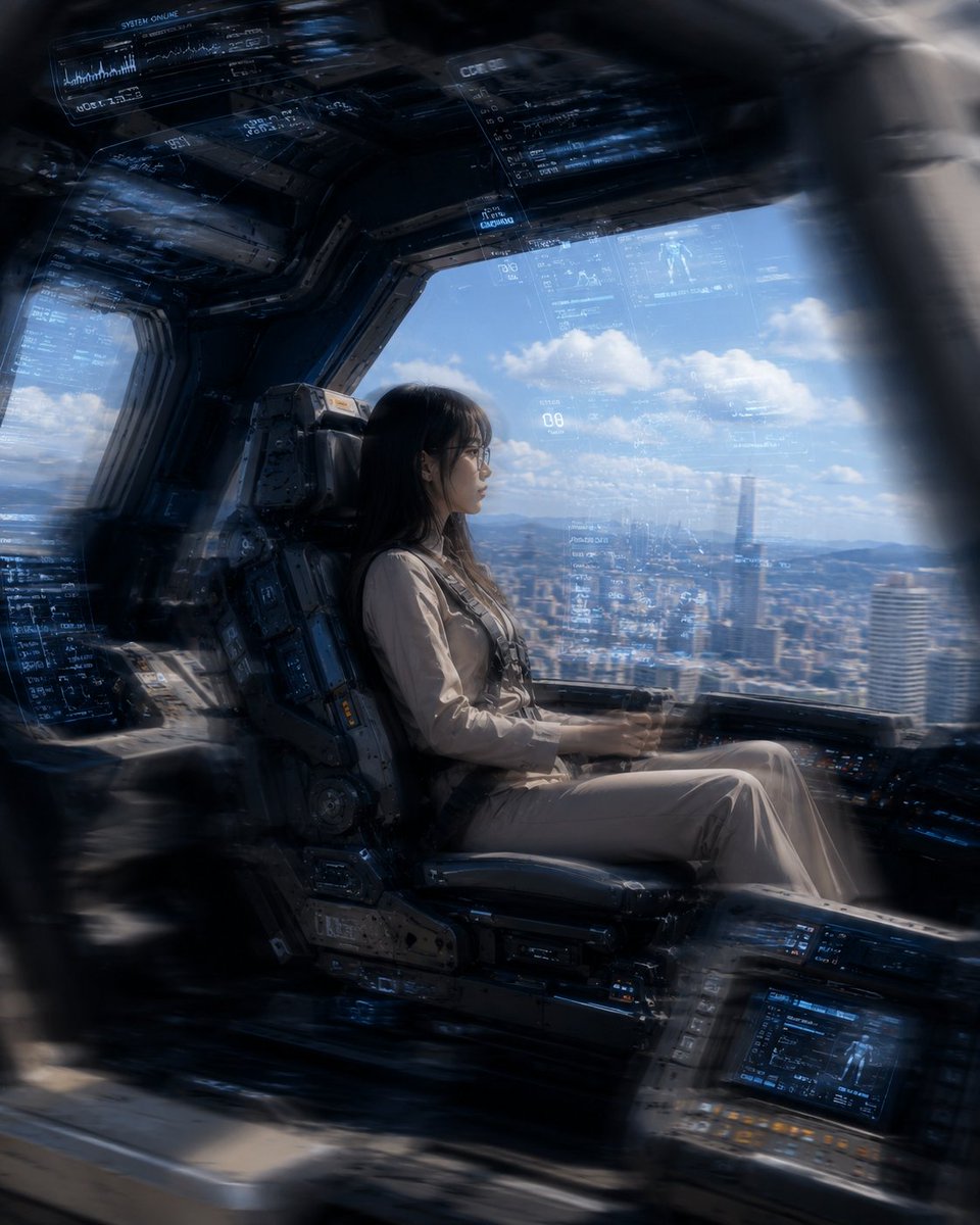 Comic / Storyboard - Mecha Cockpit Pilot Scene — output 1