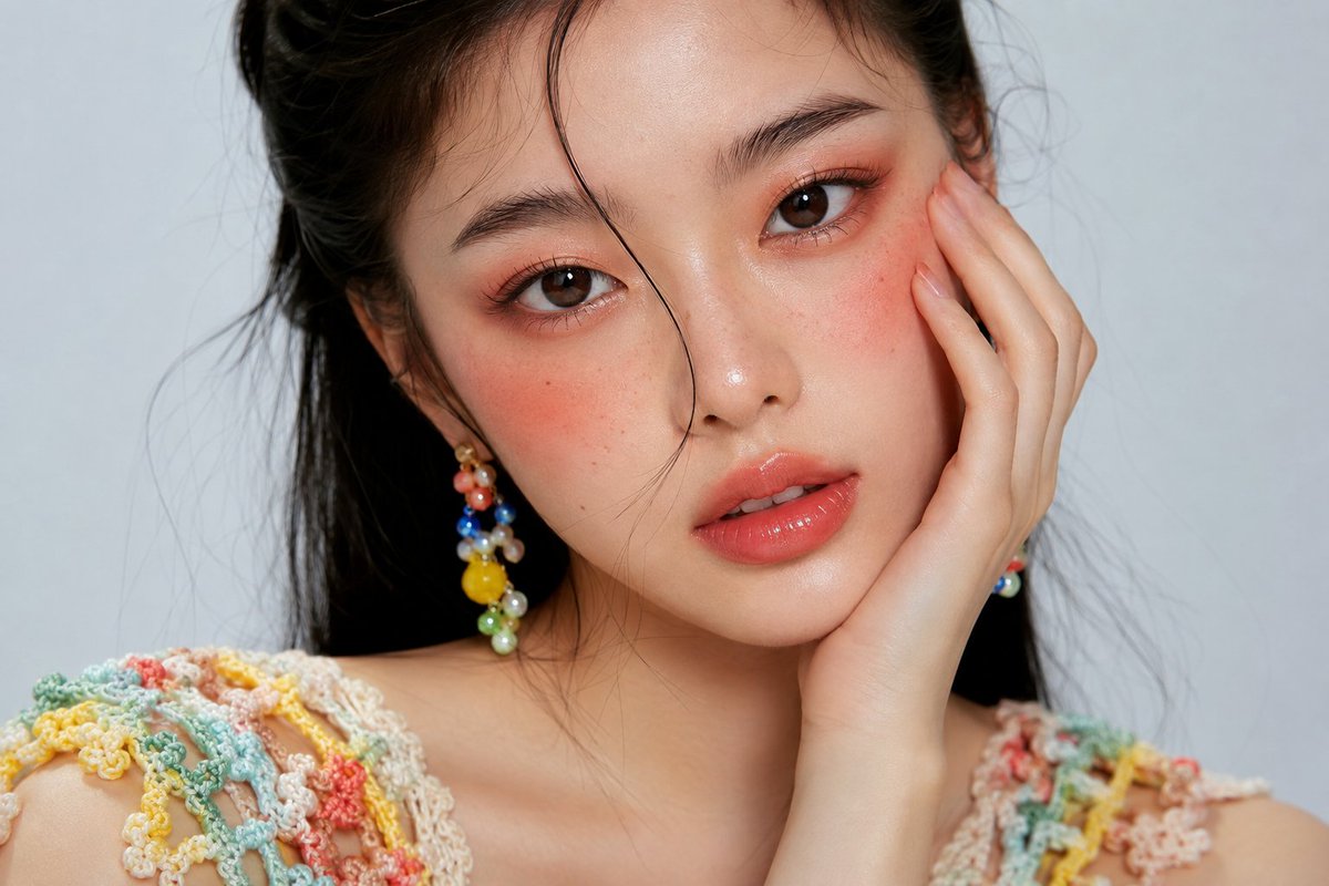 Product Marketing - High-End Beauty Editorial Close-up — output 1