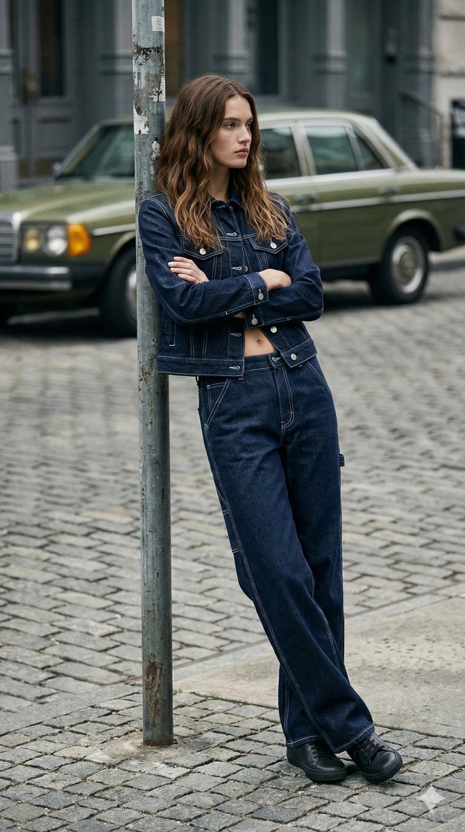 90s Americana Denim Fashion Editorial — output 1