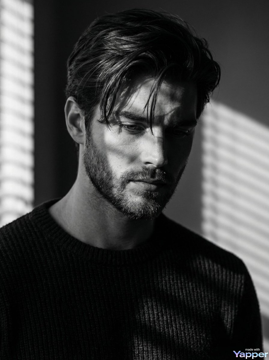 Profile / Avatar - Film Noir Cinematic Black and White Portrait — output 1