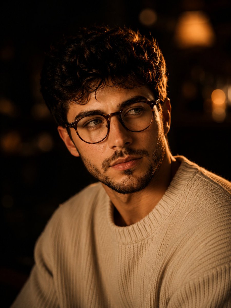 Profile / Avatar - Realistic Cinematic Male Portrait — output 1