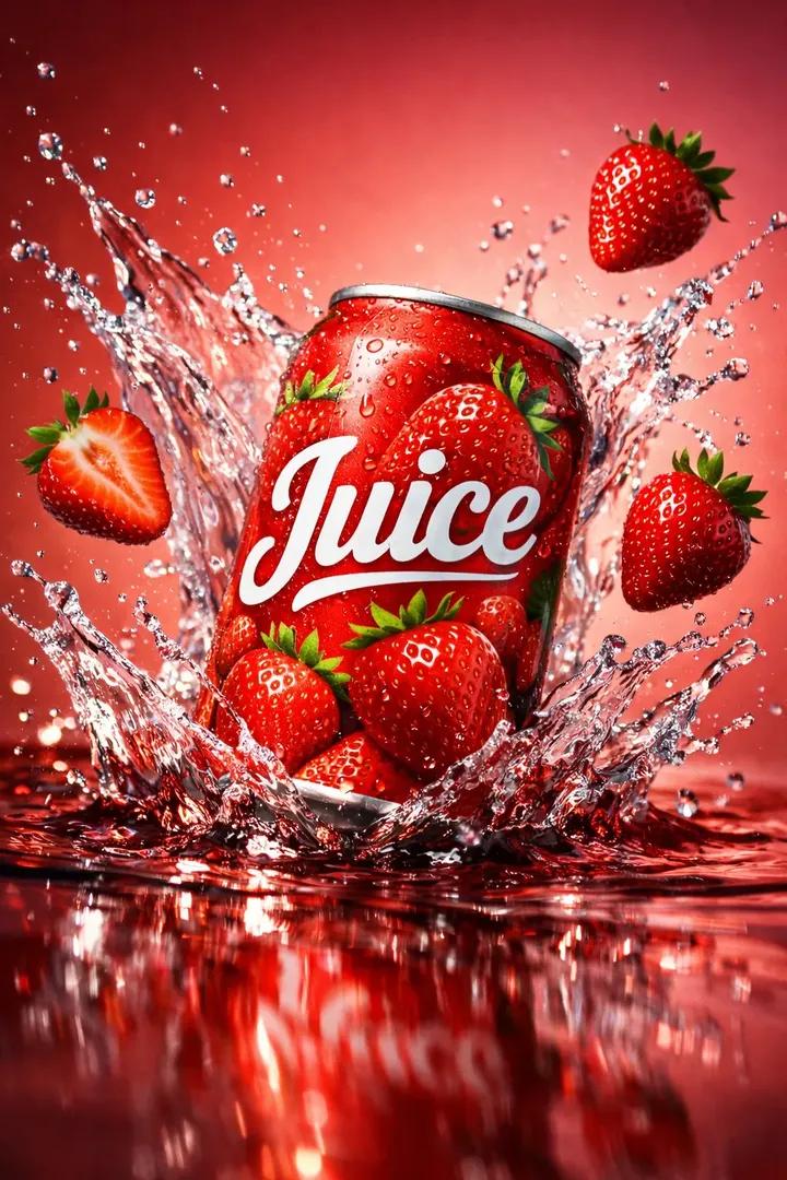 Ultra-Realistic Cinematic Beverage Product Photography — output 1