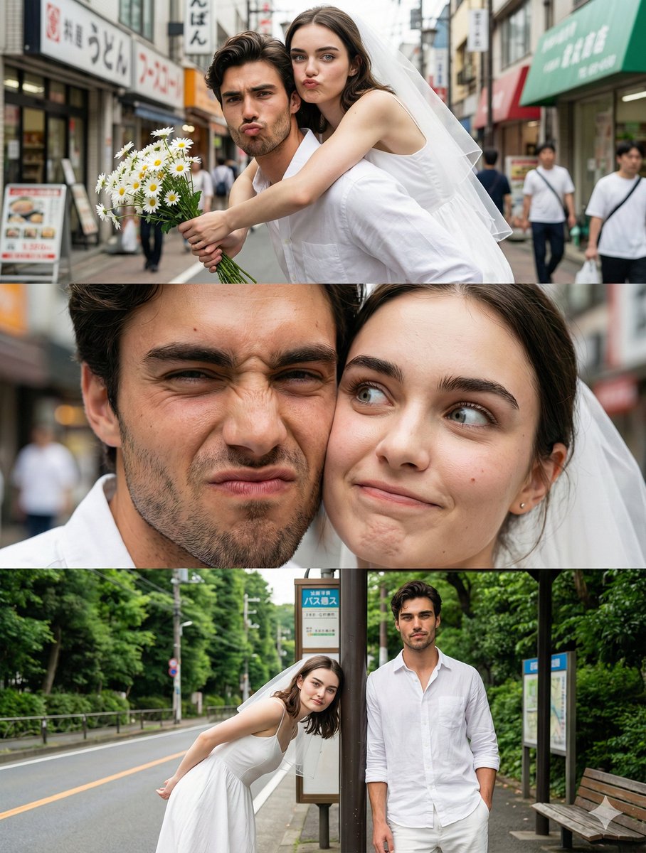 Couple Photo Transformation Prompts (Wedding/Pre-Wedding) — output 1