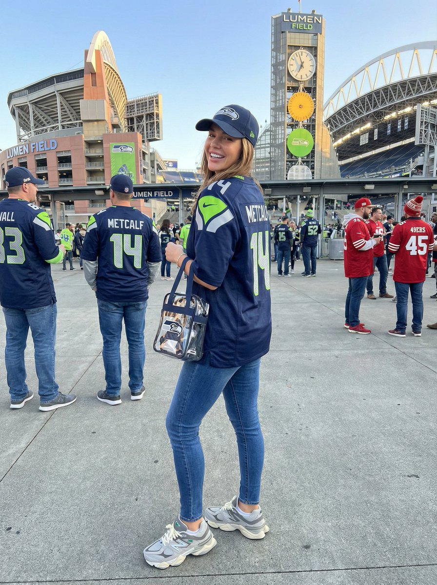 Seahawks Football Game Day Scene Prompt — output 1