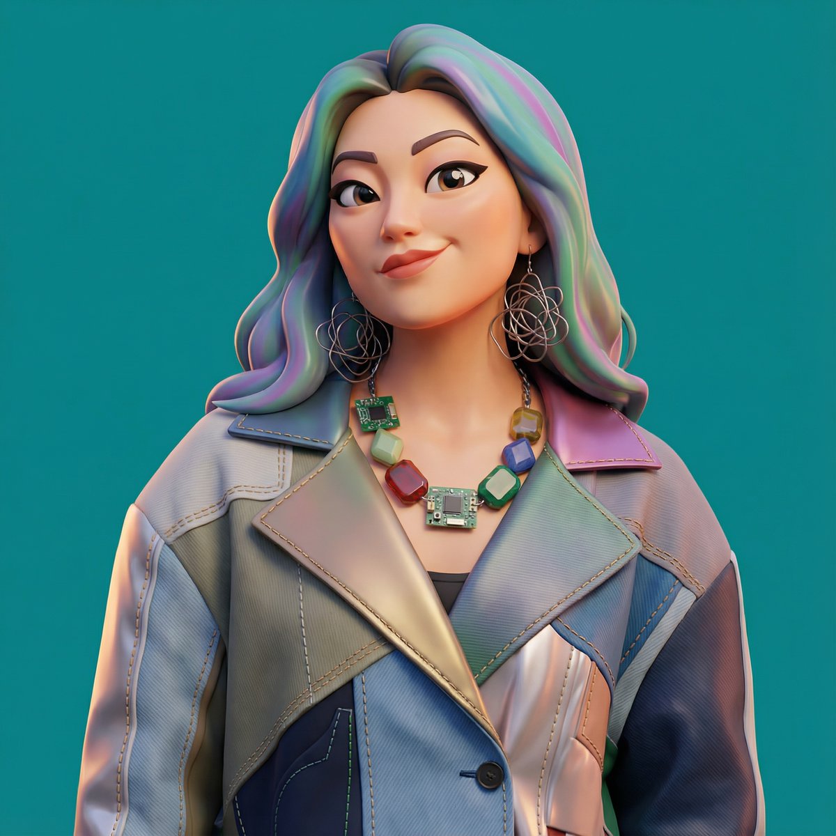 Prompt for 3D Caricature from Uploaded Image — output 1